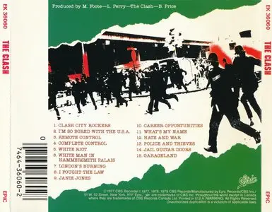 The Clash - The Clash (1977/1979) {1990, US Version}