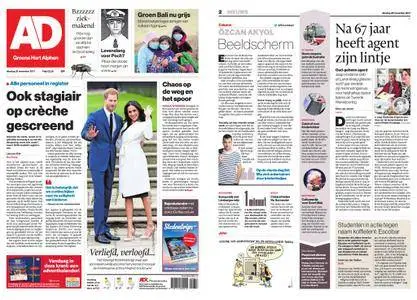 Algemeen Dagblad - Alphen – 28 november 2017