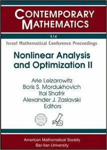 Nonlinear Analysis and Optimization II: Optimization