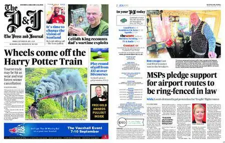 The Press and Journal Highlands and Islands – September 10, 2018
