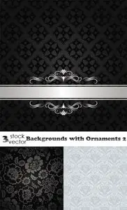 Vectors - Backgrounds with Ornaments 2