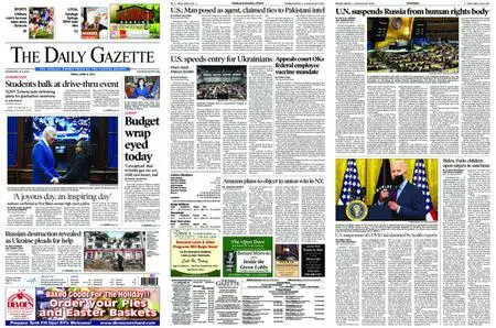 The Daily Gazette – April 08, 2022