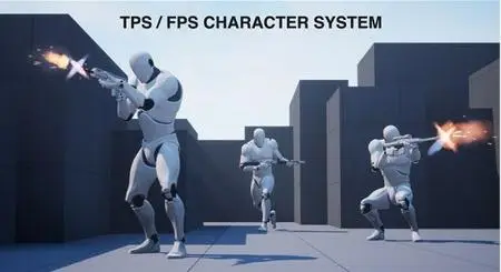 Unreal Engine Marketplace - TPS - FPS Character System (5.1)