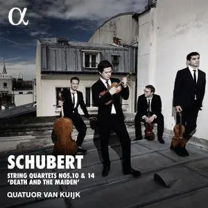 Quatuor Van Kuijk - Schubert: Quartets Nos. 10 & 14 "Death and the Maiden" (2018) [Official Digital Download 24/192]