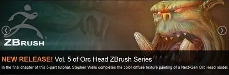 3DMotive - Orc Head Zbrush Series Volume 5