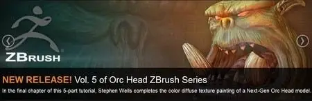 3DMotive - Orc Head Zbrush Series Volume 5