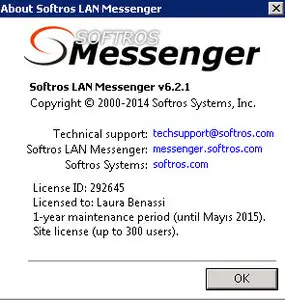 Softros LAN Messenger 6.2.1
