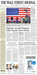 The Wall Street Journal – 06 November 2019