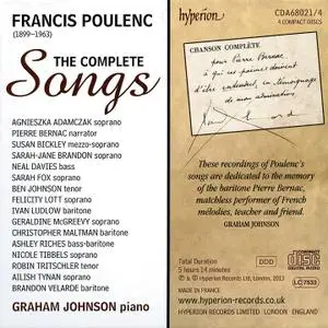 Francis Poulenc: The Complete Songs [4CDs] (2013)