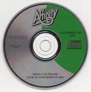 John Coltrane - Live In Stockholm 1961 (1987) {Affinity, CD Charly 117, Early Press}
