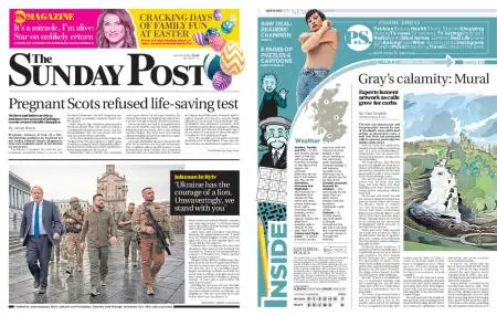 The Sunday Post Scottish Edition – April 10, 2022