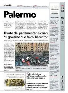 la Repubblica Palermo - 9 Marzo 2018