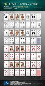 GraphicRiver 56 Classic Playing Cards