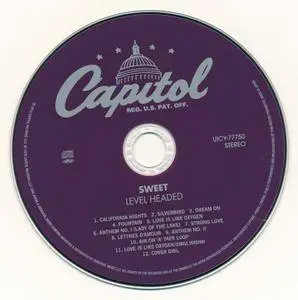 Sweet - Level Headed (1978) [2016, Universal Music Japan UICY-77750]