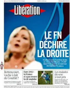 Libération du Mardi 12 Juin 2012