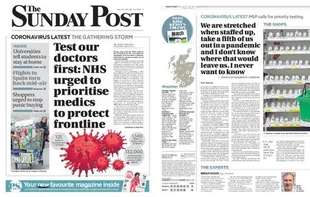 The Sunday Post Scottish Edition – March 15, 2020