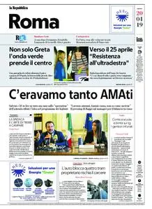 la Repubblica Roma – 20 aprile 2019