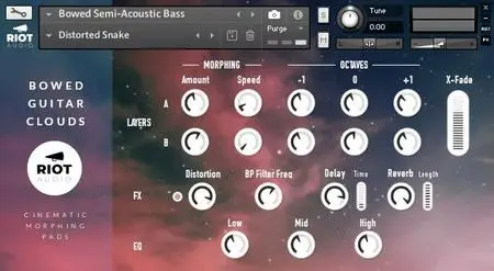 Riot Audio Bowed Guitar Clouds KONTAKT