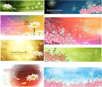 Asadal Contents - Flower Banners 2009