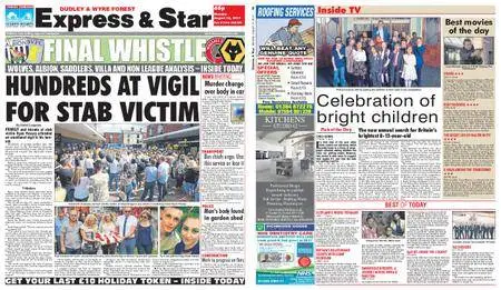 Express and Star Dudley and Wyre Forest Edition – August 14, 2017
