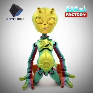 Articulated Flexi - Flexi Factory Anycubic Alien