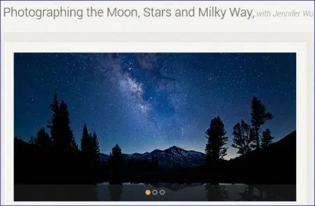 Photographing the Moon Stars and Milky Way with Jennifer Wu