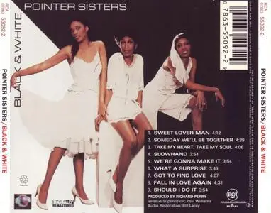 Pointer Sisters - Black & White (1981) [1995, Digitally Remastered]