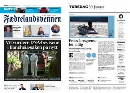 Fædrelandsvennen – 30. januar 2020