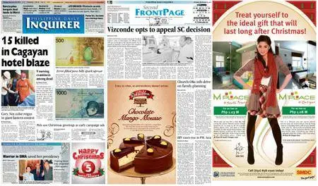 Philippine Daily Inquirer – December 20, 2010