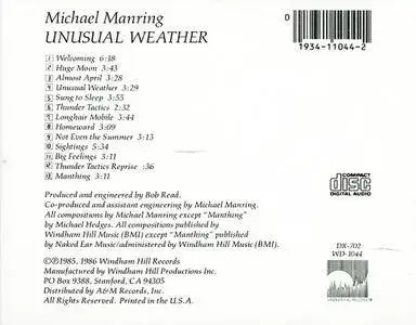 Michael Manring - Unusual Weather (1986) {Windham Hill}