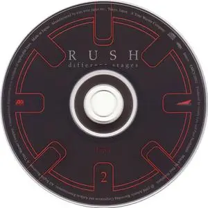 Rush - Different Stages: Live (1998) [3CD, Japanese Edition]