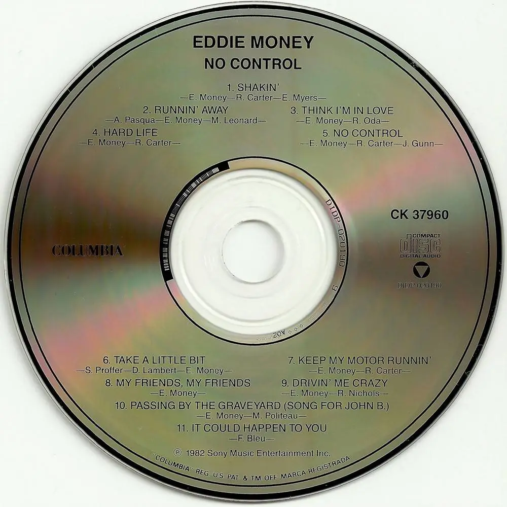 Песня мани 1 час. Двд аудио диск Diana Krall. Eddie money. Eddy with money. No Control песня.