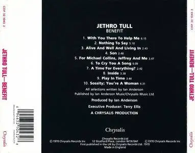 Jethro Tull - Benefit (1970) {Reissue}