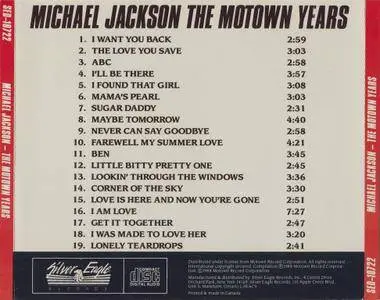 Michael Jackson - The Motown Years ...His Greatest Hits (1988)