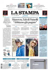 La Stampa Alessandria - 26 Ottobre 2025