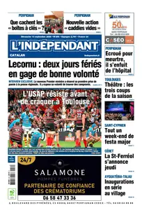 L'Indépendant - 14 Septembre 2025