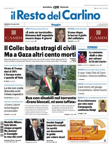 Il Resto del Carlino Reggio Emilia - 20 Luglio 2025