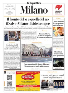 la Repubblica Milano - 4 Gennaio 2025