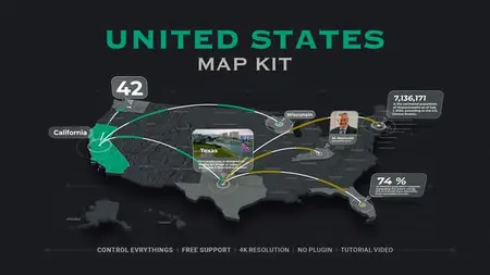 United States Map Kit 57725866