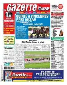 La Gazette des Courses - 14 Novembre 2024