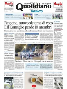 Quotidiano di Puglia Taranto - 7 Gennaio 2025