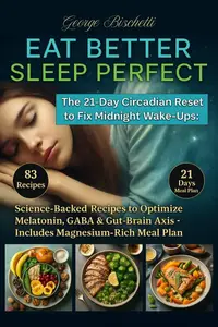 EAT BETTER SLEEP PERFECT: The 21-Day Circadian Reset to Fix Midnight Wake-Ups