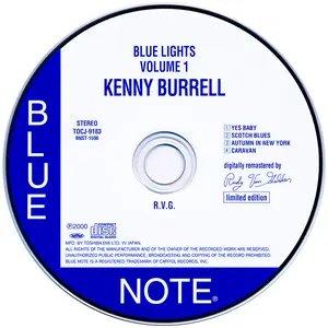 Kenny Burrell - Blue Lights, Volume 1 (1958) Japanese Reissue 2000, Remastered by RVG