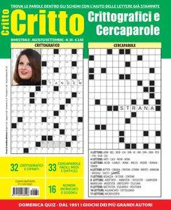 Crittografici & Carcaparole N.34 - Agosto-Settembre 2025