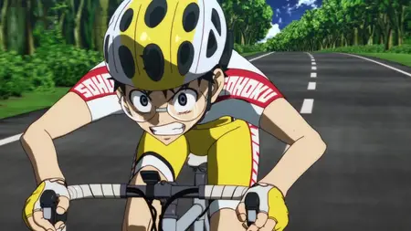 Yowamushi Pedal (2013 S02E18 056 Step by Step Commie