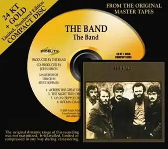 The Band - The Band (1969) [Audio Fidelity, 24 KT + Gold CD, 2009]