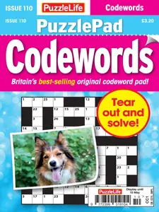 PuzzleLife PuzzlePad Codewords - April 2025