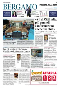 Corriere della Sera Bergamo - 3 Maggio 2025