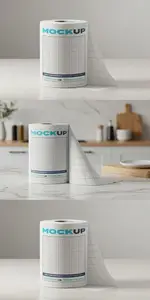 Towel Paper Roll Mockups K2CC9G3