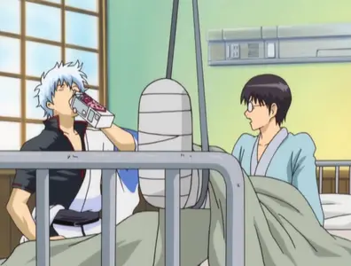 Gintama (2006 S01E11 011 Look Overly Sticky Sweet Dumplings Are Not Real Dumplings You Idiot! CBT